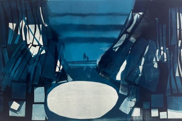 Work by Sue Shields at Edinburgh Printmakers