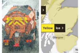 The Met Office has issued a series of yellow weather warnings for ice. Picture: NationalWorld