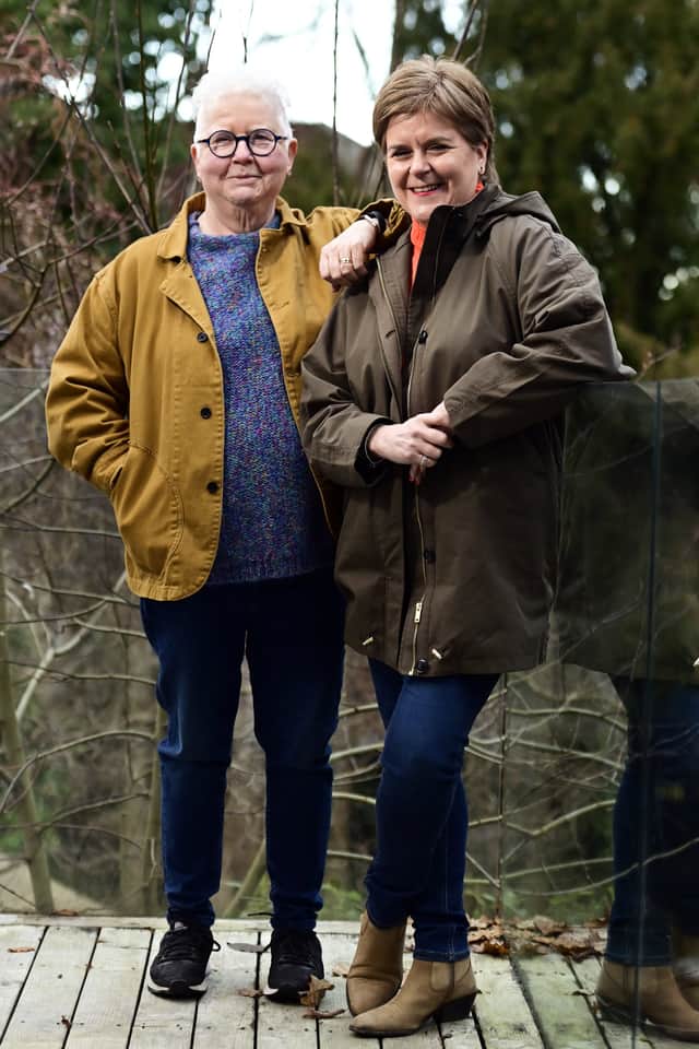 Val McDermid and Nicola Sturgeon enjoy discussing books with a wider audience.