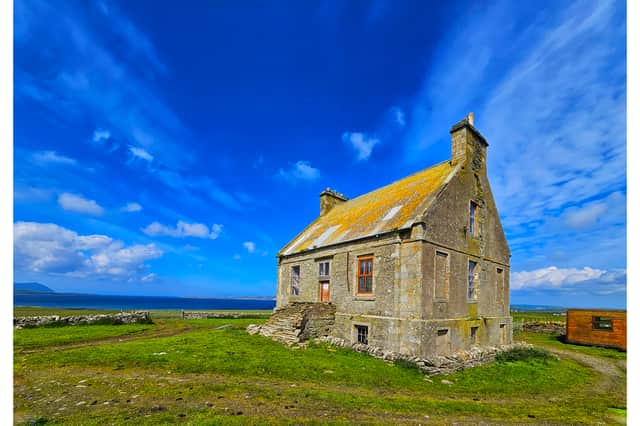 Hall of Clestrain, the Orkney birthplace of Arctic explorer John Rae, is at risk from the elements with a £1.6m campaign now launched to save it. PIC: David Fleetwood.