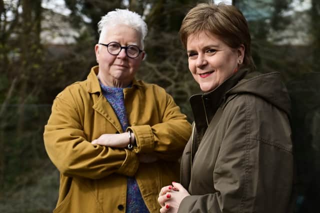 Val McDermid and Nicola Sturgeon will be joined by Alan Cumming and Paula Wilkins at In the Company of Books in Edinburgh on December 15. Picture: John Devlin