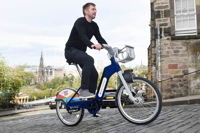 Just Eat Cycles added electric bikes to its Edinburgh scheme in 2020  