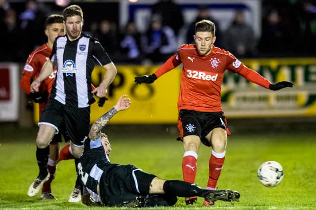 Rangers will take on Fraserburgh at Ibrox.
