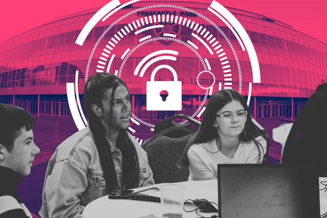 Educational programme aimed at raising awareness of online safety, with over two hundred secondary school pupils participating in the sessions at Tynecastle Park between 9th-11th December