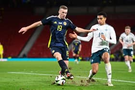 Scotland's Lewis Ferguson could be set for a big money move in January. Cr: SNS Group.