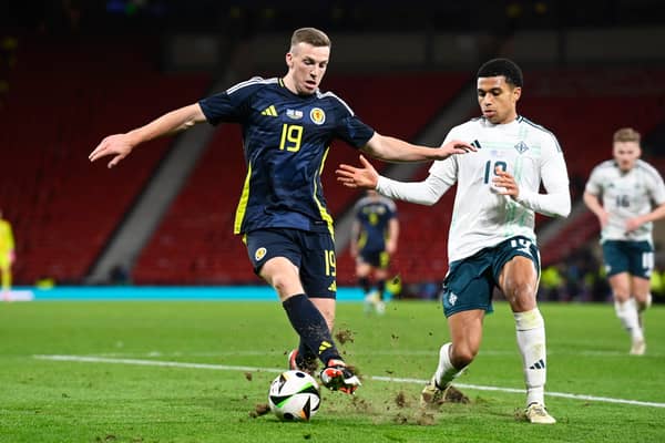 Scotland's Lewis Ferguson could be set for a big money move in January. Cr: SNS Group.