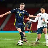 Scotland's Lewis Ferguson could be set for a big money move in January. Cr: SNS Group.