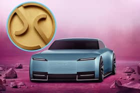 Jaguar Type 00 concept and crest