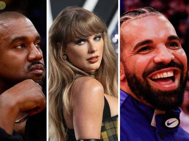 Three of Spotify's most-streamed artists of the year.