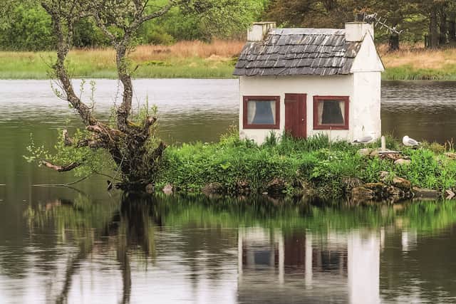 The Wee Hoose on Loch Shin