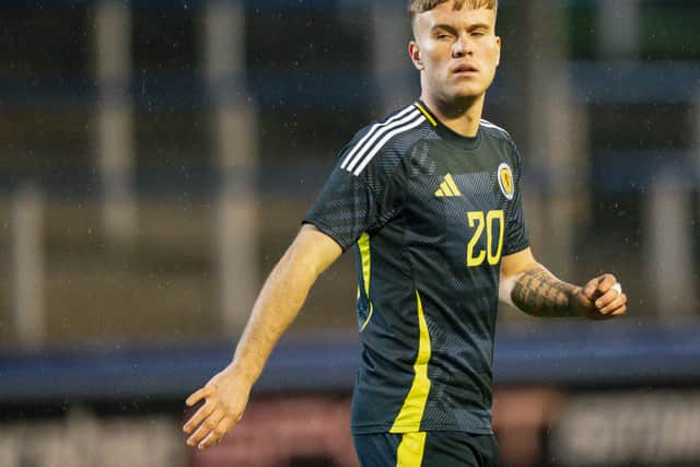 Cummings has been capped by Scotland at under-19 level in recent months. Cr: SNS Group.