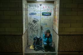 We should tackle homelessness in the here and now by trying to stop it happening in the first place (Picture, posed by an actress, by Phil Wilkinson)