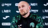 Hibs head coach David Gray.