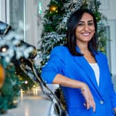 Dr Punam Krishan is back on Strictly Come Dancing in the season finale. Thanks to Kimpton Blythswood Square, Glasgow.