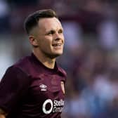 Lawrence Shankland ended a 12-match scoring drought with both Hearts’ goals in the 2-0 win over Dundee.