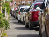 Cars parked on the pavement on Regent Street in Portobello. Only eight of Scotland’s 32 local authorities have started enforcement, with one of them being Edinburgh. Picture: Lisa Ferguson