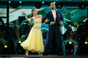 Pete Wicks and Jowita Przystal. Photo: Guy Levy/BBC