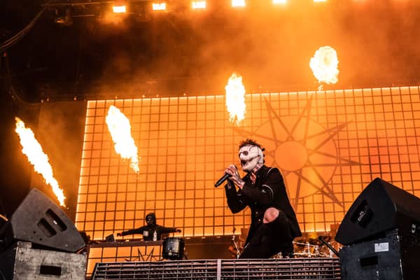 Slipknot have a date with Glasgow next weekend.