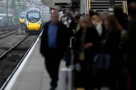 Long-suffering train passengers already know there's little correlation between high ticket prices and punctuality (Picture: Christopher Furlong)