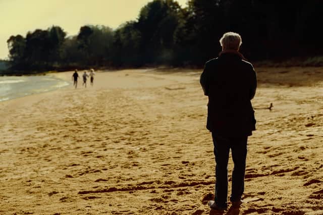 Colin Firth plays Dr Jim Swire in the new Sky drama series Lockerbie: A Search for Truth. 