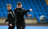 Ollie Smith, pictured in Glasgow Warriors training last week, has been called up for the Emerging Scotland side. (Photo by Rob Casey / SNS Group)