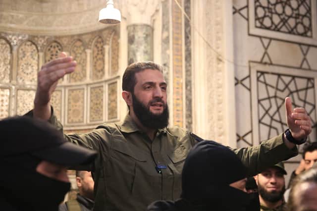 Will Abu Mohammed al-Golani, aka Ahmed Hussein al-Shar'a, the leader of rebel group HTS, now try to become a dictator like the ousted Bashar Assad or allow democracy in Syria? (Picture: Aref Tammawi)