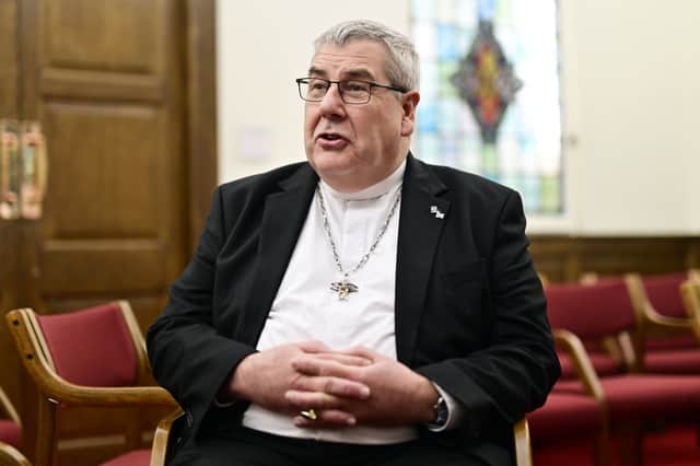 Rt Rev Dr Shaw James Paterson, the moderator of the General Assembly of the Church of Scotland