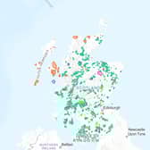 An interactive map showing information about publicly-owned land, as well as land managed by Scottish Crown Estate, has been created.