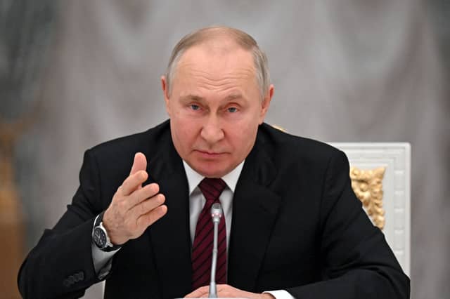 Understanding Russia's war aims will help people understand which politicians are serving or opposing Vladimir Putin’s strategic agenda (Picture: Grigory Sysoyev)