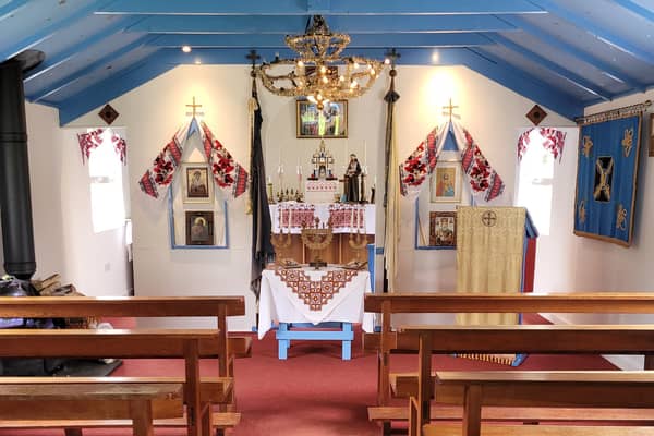 This refurbished chapel in Dumfriesshire has become a focal point for Ukrainian refugees