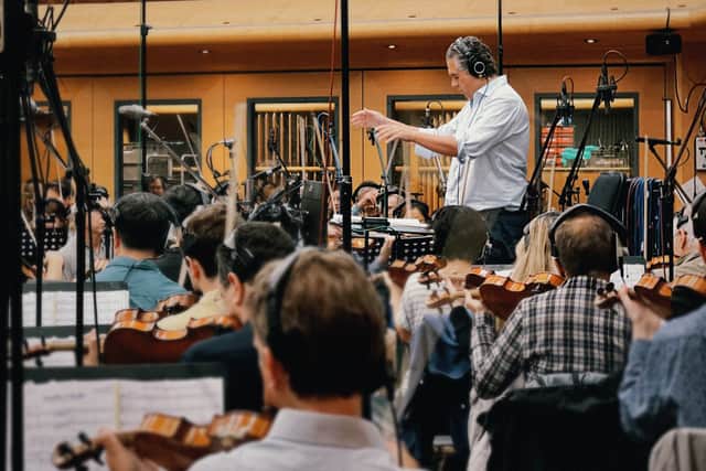 Lorne Balfe conducting