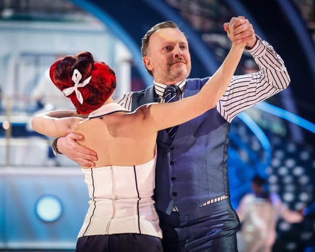 Blind comedian Chris McCausland is through to the Strictly Come Dancing final