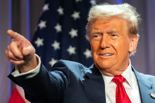Donald Trump (Picture: Allison Robbert/pool)