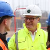 Keir Starmer's plans to bulldoze through housing and infrastructure construction ─ including the relentless march of wind turbines ─ may not go down well with voters (Picture: Chris Radburn)
