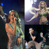 Kylie Minogue and Robbie Williams' collaboration, one of Britney's biggest tracks and Linkin Park's best-known song were all released in 2000. 