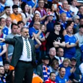 Ange Postecoglou returns to Ibrox tonight for the first time since leaving Celtic for Tottenham Hotspur. Cr: SNS Group.