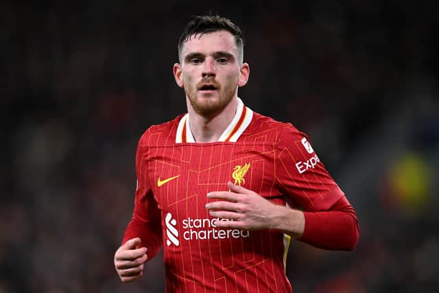 Andy Robertson has seen his Liverpool starting position come under scrutiny this season.