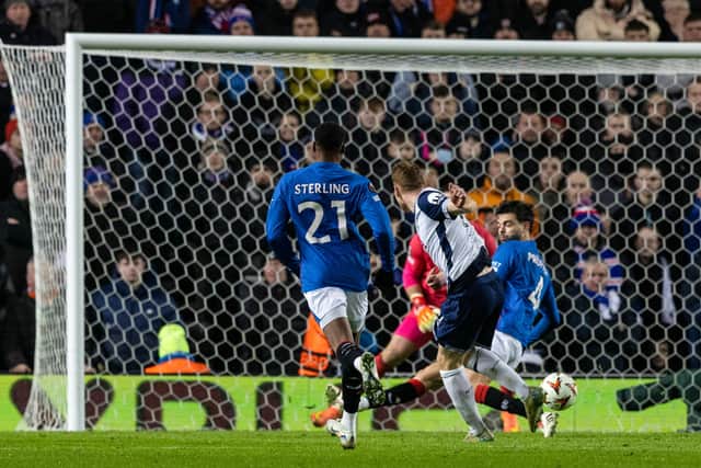 Dejan Kulusevski netted Spurs' equaliser against Rangers.