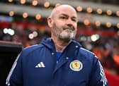 Steve Clarke's Scotland have been drawn against Portugal or Denmark, Greece and Belarus in qualifying for the 2026 World Cup. Pic: Rafal Oleksiewicz/PA Wire.