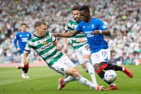 Celtic and Rangers clash in the final of the Premier Sports Cup on Sunday. Cr: SNS Group.