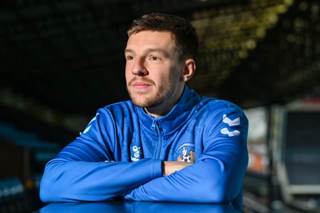 Kilmarnock midfielder Brad Lyons.