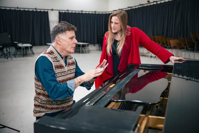 Singer and composer Ricky Ross and playwright Frances Poet are collaborating on the stage show Small Acts of Love. 