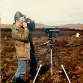 Annie Macdonald, teacher and keen photographer and filmmaker from North Uist. Her footage of the island landscape and children at school and play during the 1970s and 1980s, has now been digititised and preserved for the future. PIC: UistFilm.