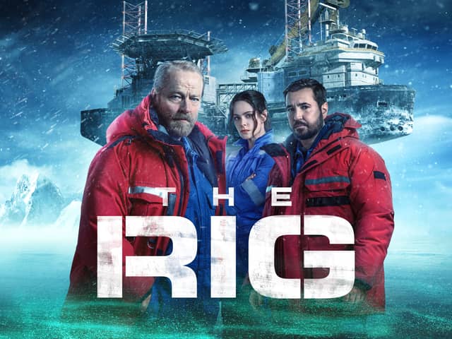 Iain Glen, Emily Hampshire and Martin Compston will be returning in the new series of The Rig, which launches on Prime Video on 2 January.