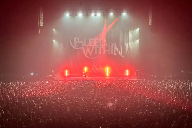 Glasgow heavy metal band Bleed From Within at the OVO Hydro.