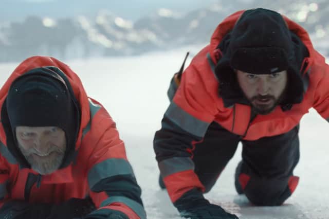 Iain Glen and Martin Compston return in the new series of The Rig.