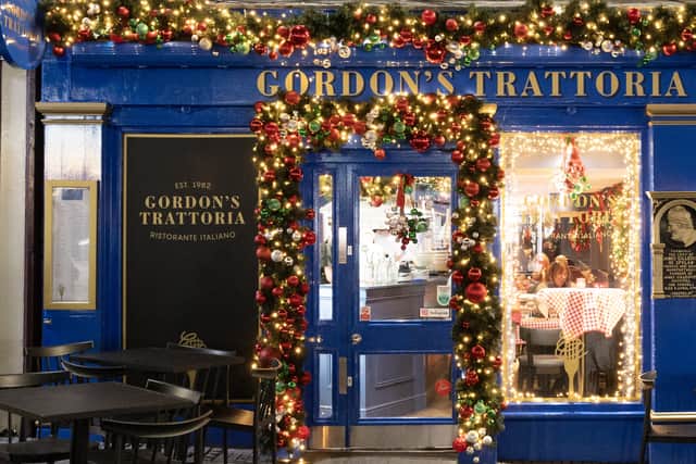 Gordon’s Trattoria on the Royal Mile