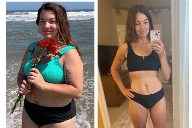 Danielle Broadway lost over five stone with the Simple app
