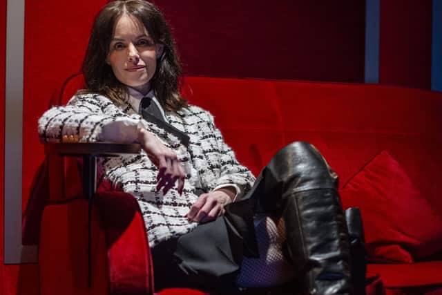 Emily Hampshire at the premiere of The Rig, Season Two, Edinburgh.