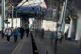 A ScotRail train.